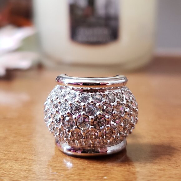 Swarovski Crystal Paved Hoop Earrings - Picture 3 of 6